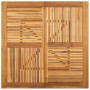 Mesa de jardín madera maciza de acacia 110x110x75 cm de vidaXL, Mesas de jardín - Ref: Foro24-363305, Precio: 193,61 €, Descu...