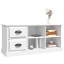 Mueble para TV madera contrachapada blanco 102x35,5x47,5 cm en Muebles TV | Comprar online en Foru.es