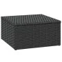Conjunto de muebles de jardín ratán sintético negro de vidaXL, Conjuntos de jardín - Ref: Foro24-362330, Precio: 359,25 €, De...