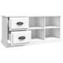 Mueble para TV madera contrachapada blanco 102x35,5x47,5 cm en Muebles TV | Comprar online en Foru.es