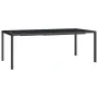 Mesa de jardín de acero gris antracita 200x100x72 cm de vidaXL, Mesas de jardín - Ref: Foro24-362747, Precio: 224,38 €, Descu...