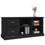 Mueble de TV madera contrachapada negro 102x35,5x47,5 cm en Muebles TV | Comprar online en Foru.es