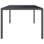 Mesa de jardín de acero gris antracita 200x100x72 cm de vidaXL, Mesas de jardín - Ref: Foro24-362747, Precio: 232,05 €, Descu...