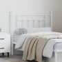 Cabecero de metal blanco 90 cm de vidaXL, Cabeceros y pies de cama - Ref: Foro24-353614, Precio: 28,58 €, Descuento: %