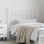White metal headboard 90 cm by vidaXL, Headboards and footboards - Ref: Foro24-353614, Price: 28,10 €, Discount: %