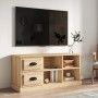 Mueble de TV madera contrachapada roble Sonoma 102x35,5x47,5 cm en Muebles TV | Comprar online en Foru.es