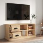 Mueble de TV madera contrachapada roble Sonoma 102x35,5x47,5 cm en Muebles TV | Comprar online en Foru.es