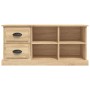 Mueble de TV madera contrachapada roble Sonoma 102x35,5x47,5 cm en Muebles TV | Comprar online en Foru.es