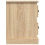Mueble de TV madera contrachapada roble Sonoma 102x35,5x47,5 cm en Muebles TV | Comprar online en Foru.es