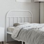 Cabecero de metal blanco 100 cm de vidaXL, Cabeceros y pies de cama - Ref: Foro24-353713, Precio: 23,64 €, Descuento: %