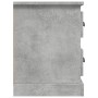Mueble de TV madera contrachapada gris hormigón 102x35,5x47,5cm en Muebles TV | Comprar online en Foru.es