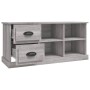 Mueble de TV madera contrachapada gris Sonoma 102x35,5x47,5 cm en Muebles TV | Comprar online en Foru.es
