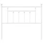 Kopfteil aus weißem Metall, 107 cm von vidaXL, Kopf- und Fußteile - Ref: Foro24-353616, Preis: 32,33 €, Rabatt: %