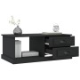 Mesa de centro madera contrachapada negro 90x50x35 cm en Mesas de centro | Comprar online en Foru.es