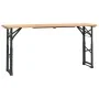 Mesa plegable de bar madera maciza abeto 170x50x75/105 cm de vidaXL, Mesas de jardín - Ref: Foro24-363114, Precio: 144,03 €, ...