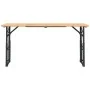 Mesa plegable de bar madera maciza abeto 170x50x75/105 cm de vidaXL, Mesas de jardín - Ref: Foro24-363114, Precio: 144,03 €, ...