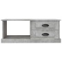 Mesa de centro madera contrachapada gris hormigón 90x50x35 cm en Mesas de centro | Comprar online en Foru.es