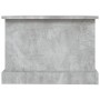 Mesa de centro madera contrachapada gris hormigón 90x50x35 cm en Mesas de centro | Comprar online en Foru.es