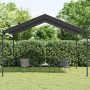 Carpa acero y tela gris antracita 4x4 m de vidaXL, Carpas y cenadores - Ref: Foro24-362453, Precio: 252,84 €, Descuento: %