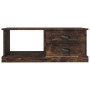 Mesa de centro madera contrachapada roble ahumado 90x50x35 cm en Mesas de centro | Comprar online en Foru.es