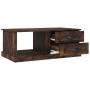 Mesa de centro madera contrachapada roble ahumado 90x50x35 cm en Mesas de centro | Comprar online en Foru.es