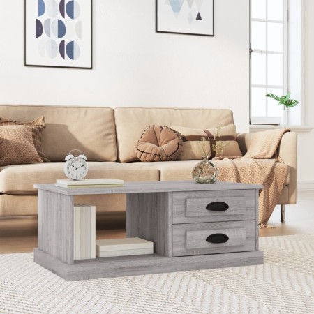 Mesa de centro madera contrachapada gris Sonoma 90x50x35 cm en Mesas de centro | Comprar online en Foru.es