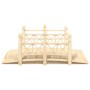 Puente de jardín con barandillas madera de abeto 150x67x56cm de vidaXL, Puentes de jardín - Ref: Foro24-363359, Precio: 158,8...