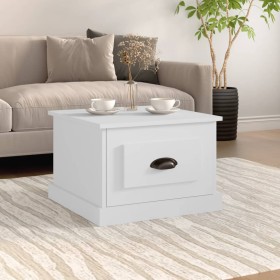 Mesa de centro madera contrachapada blanco 50x50x35 cm en Mesas de centro | Comprar online en Foru.es