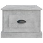 Mesa de centro madera contrachapada gris hormigón 50x50x35 cm en Mesas de centro | Comprar online en Foru.es