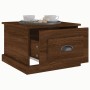 Mesa de centro madera contrachapada marrón roble 50x50x35 cm en Mesas de centro | Comprar online en Foru.es