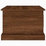 Mesa de centro madera contrachapada marrón roble 50x50x35 cm en Mesas de centro | Comprar online en Foru.es