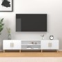 Mueble de TV blanco 180x31,5x40 cm madera de ingeniería en Muebles TV | Comprar online en Foru.es