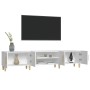 Mueble de TV blanco 180x31,5x40 cm madera de ingeniería en Muebles TV | Comprar online en Foru.es