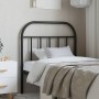 Cabecero de metal negro 90 cm de vidaXL, Cabeceros y pies de cama - Ref: Foro24-353663, Precio: 31,24 €, Descuento: %