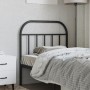 Cabecero de metal negro 90 cm de vidaXL, Cabeceros y pies de cama - Ref: Foro24-353663, Precio: 31,24 €, Descuento: %