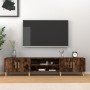 Mueble para TV madera contrachapada roble ahumado 180x31,5x40cm en Muebles TV | Comprar online en Foru.es
