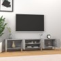 Mueble para TV madera contrachapada gris Sonoma 180x31,5x40 cm en Muebles TV | Comprar online en Foru.es