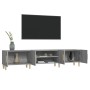 Mueble para TV madera contrachapada gris Sonoma 180x31,5x40 cm en Muebles TV | Comprar online en Foru.es