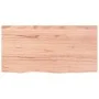Estante de pared madera de roble tratada marrón claro 80x40x2cm de vidaXL, Estantes y estanterías - Ref: Foro24-363665, Preci...