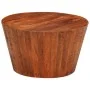 Massiver Couchtisch aus rauem Mangoholz Ø 52x30 cm von vidaXL, Couchtisch - Ref: Foro24-353728, Preis: 127,07 €, Rabatt: %