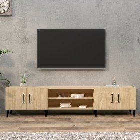 Mueble de TV roble Sonoma 180x31,5x40 cm madera de ingeniería en Muebles TV | Comprar online en Foru.es