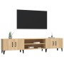 Mueble de TV roble Sonoma 180x31,5x40 cm madera de ingeniería en Muebles TV | Comprar online en Foru.es