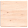 Estante de pared madera maciza roble sin tratar 40x40x(2-6) cm de vidaXL, Estantes y estanterías - Ref: Foro24-363511, Precio...