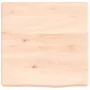 Estante de pared madera maciza roble sin tratar 40x40x(2-6) cm de vidaXL, Estantes y estanterías - Ref: Foro24-363511, Precio...