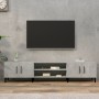 Mueble de TV madera contrachapada gris hormigón 180x31,5x40 cm en Muebles TV | Comprar online en Foru.es