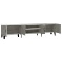 Mueble de TV madera contrachapada gris hormigón 180x31,5x40 cm en Muebles TV | Comprar online en Foru.es