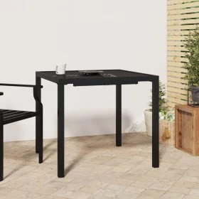 Mesa de jardín de acero gris antracita 80x80x72 cm de vidaXL, Mesas de jardín - Ref: Foro24-362743, Precio: 93,84 €, Descuent...