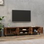 Mueble para TV madera contrachapada roble ahumado 180x31,5x40cm en Muebles TV | Comprar online en Foru.es