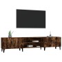 Mueble para TV madera contrachapada roble ahumado 180x31,5x40cm en Muebles TV | Comprar online en Foru.es