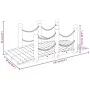 Puente de jardín con cadenas madera maciza abeto 150x67x56cm de vidaXL, Puentes de jardín - Ref: Foro24-363357, Precio: 126,6...